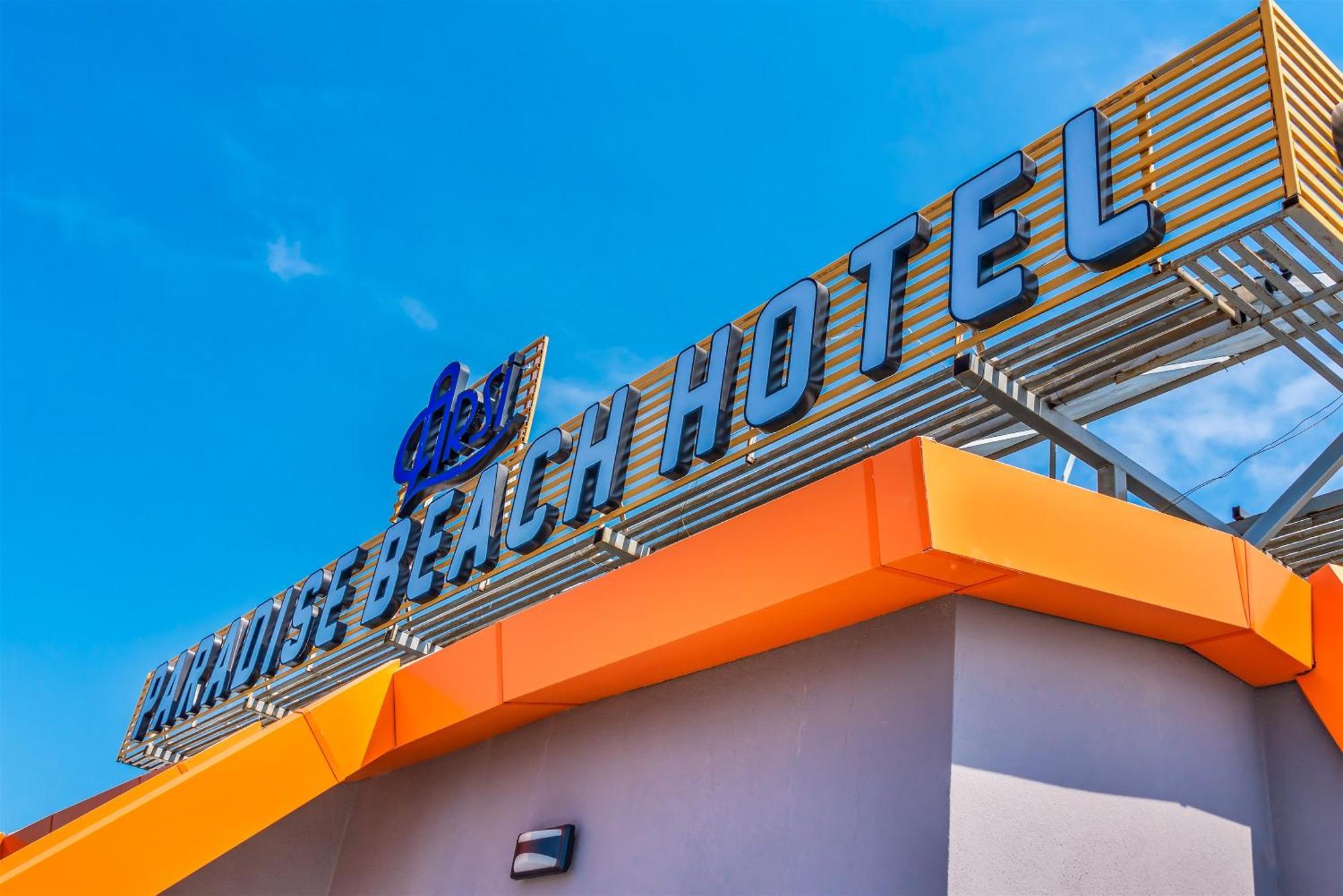 Arsi Paradise Beach Hotel 阿拉尼亚 外观 照片
